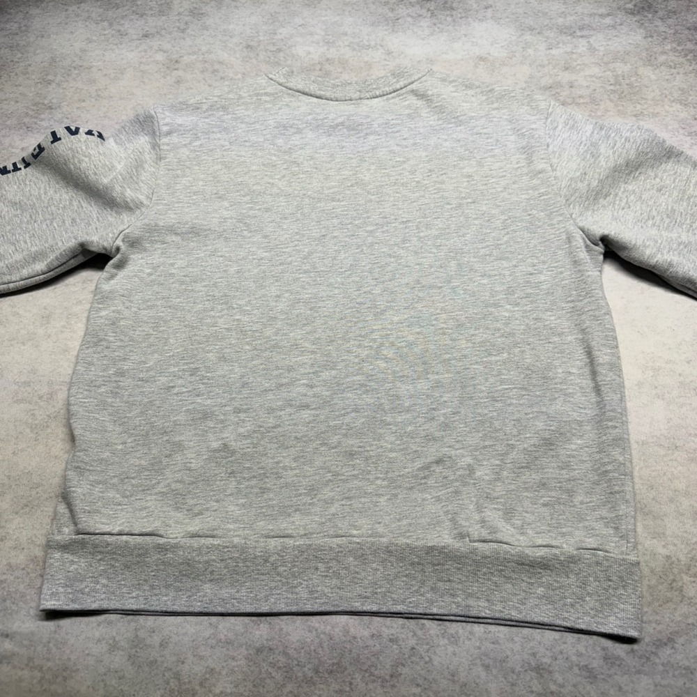 Yale University Bulldog Graphic Crewneck Mens Large Gray Sleeve Print Sweatshirt - Picture 5 of 9